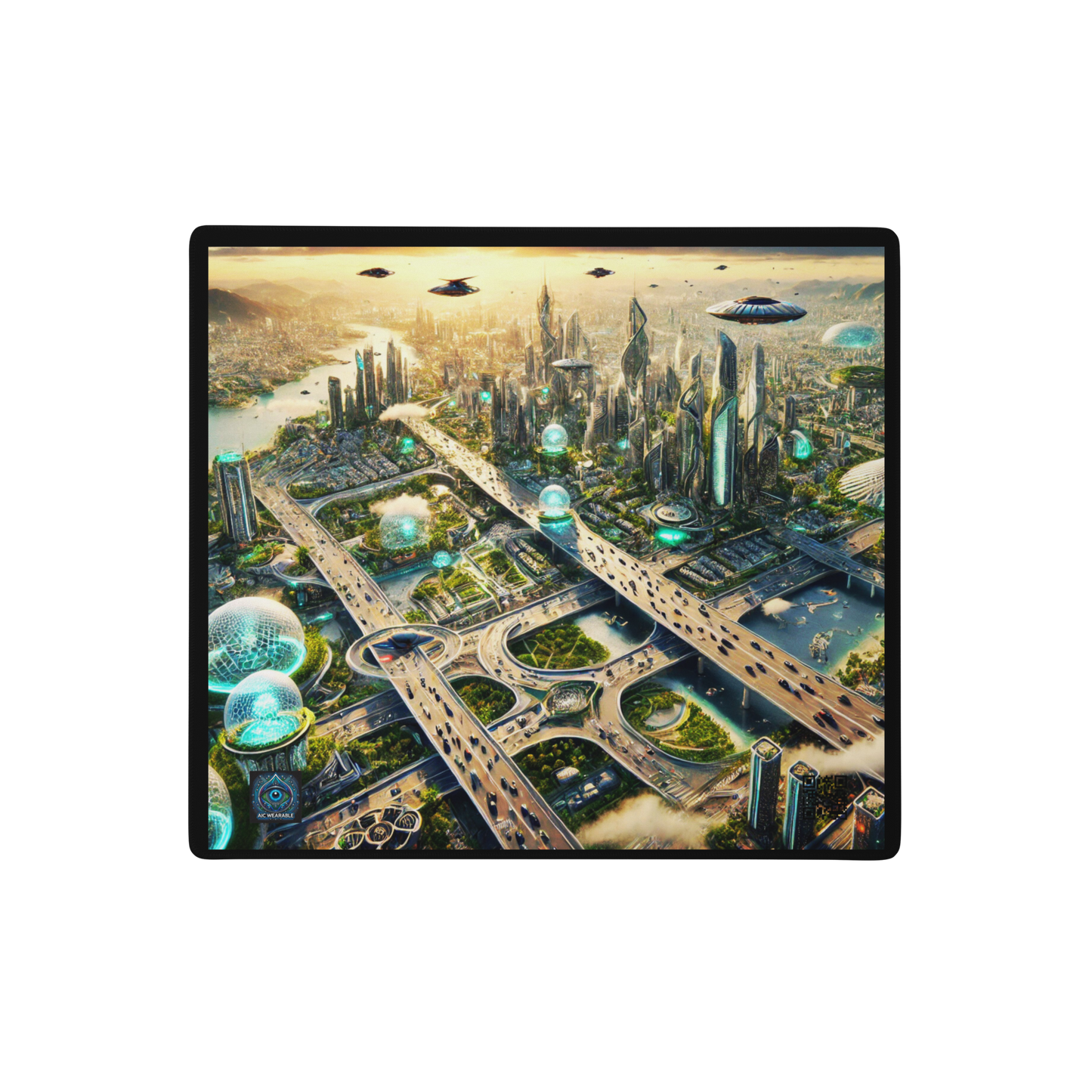 "Future Metropolis Highways - Limited Edition Mouse Pad"