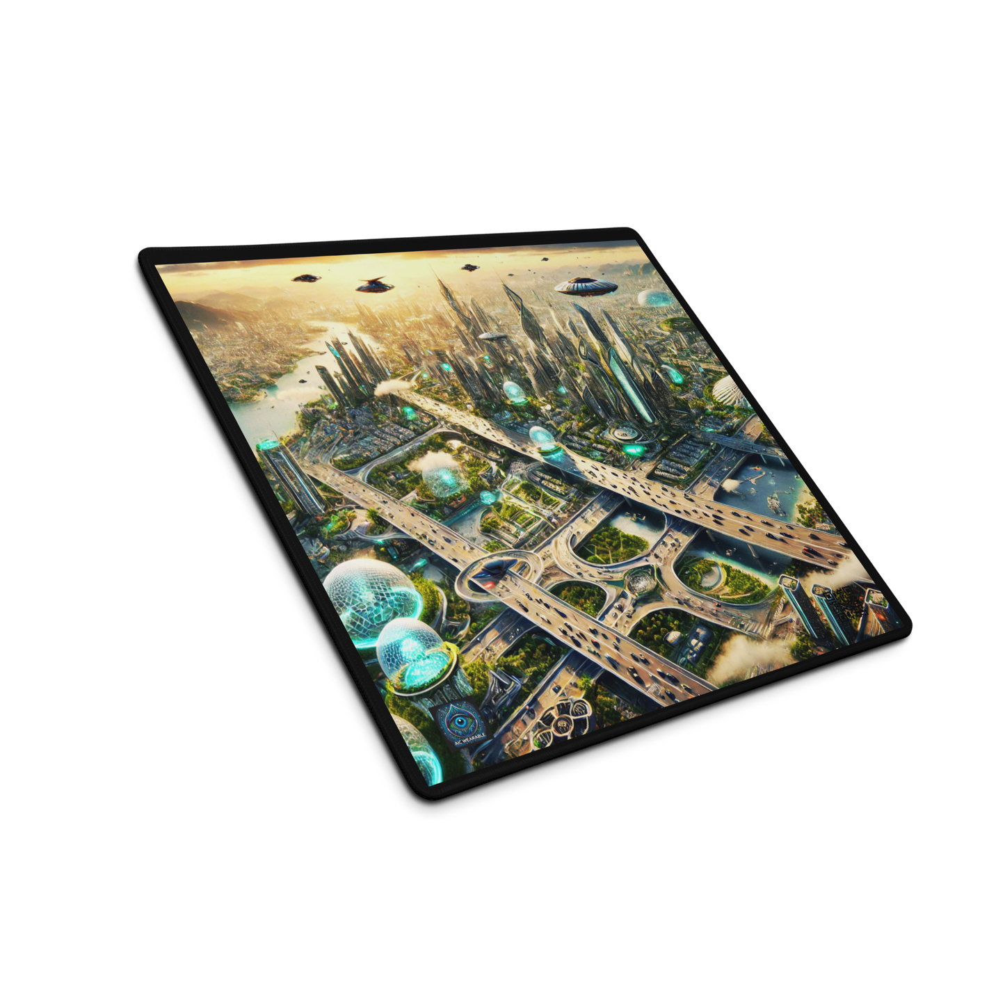 "Future Metropolis Highways - Limited Edition Mouse Pad"