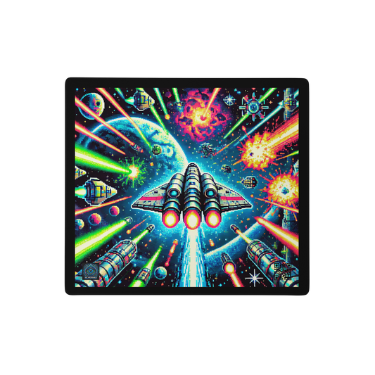 "Retro Space Battle - Limited Edition Mouse Pad"