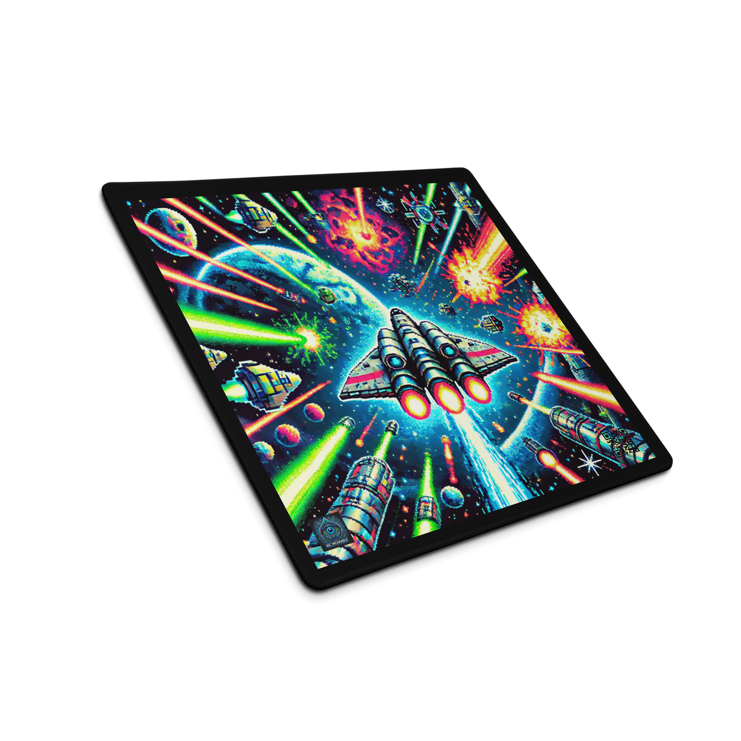 "Retro Space Battle - Limited Edition Mouse Pad"