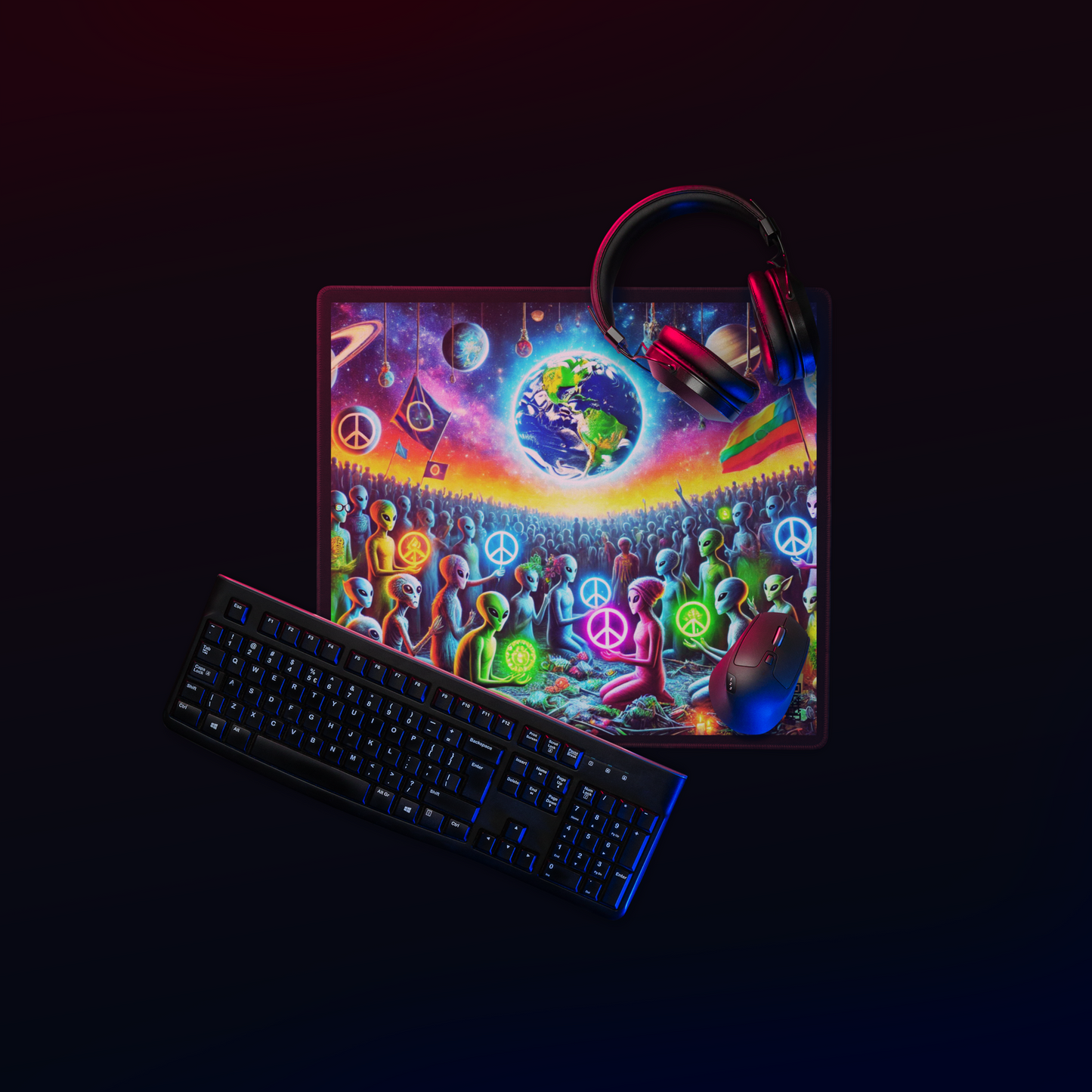 "Galactic Unity - Limited Edition Mouse Pad"