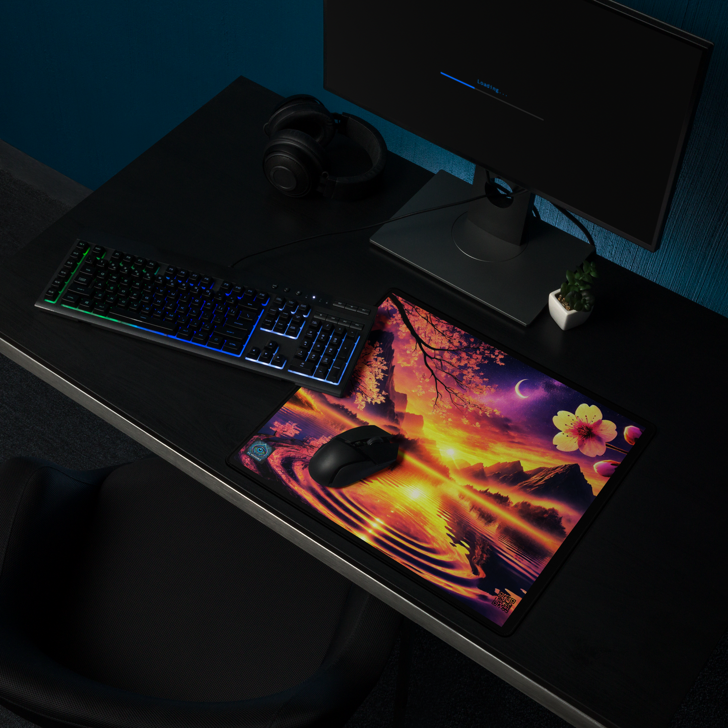 "Cherry Blossom Serenity Gaming Mouse Pad Limited Edition"