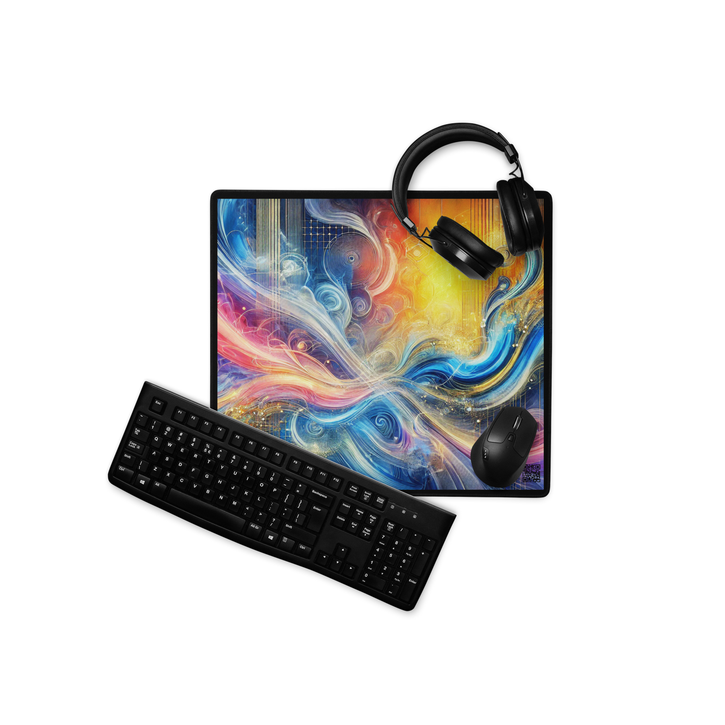 "Abstract Fusion Gaming Mouse Pad Limited Edition"