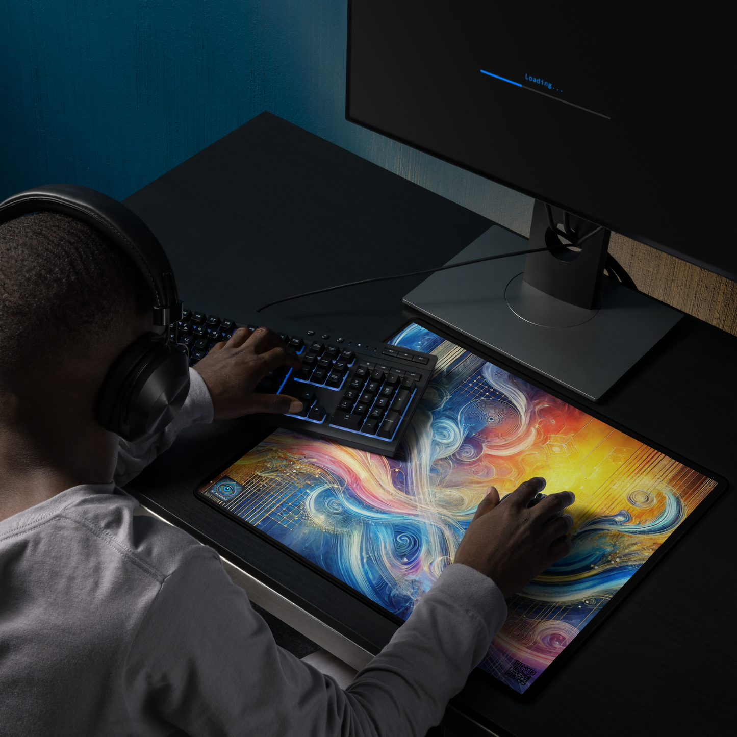 "Abstract Fusion Gaming Mouse Pad Limited Edition"