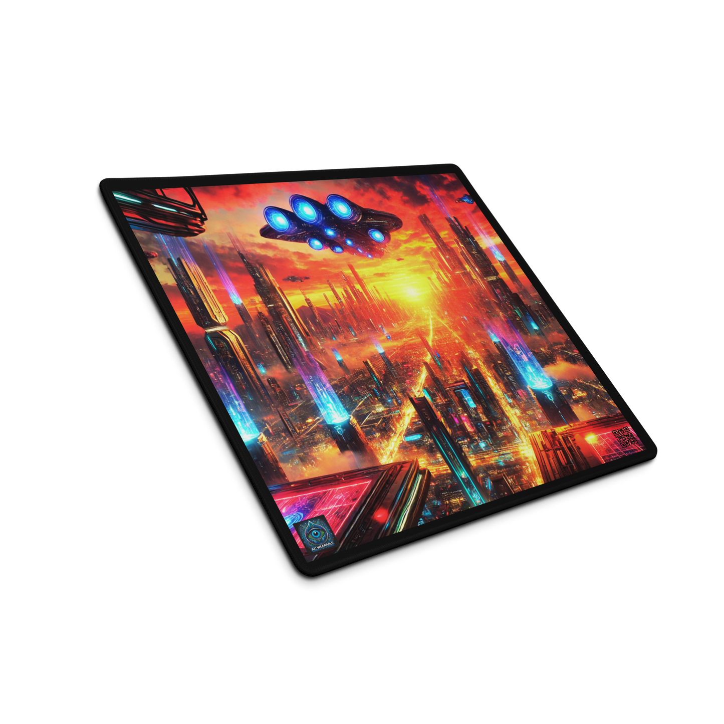 "Skyline of the Future Gaming Mouse Pad Limited Edition"