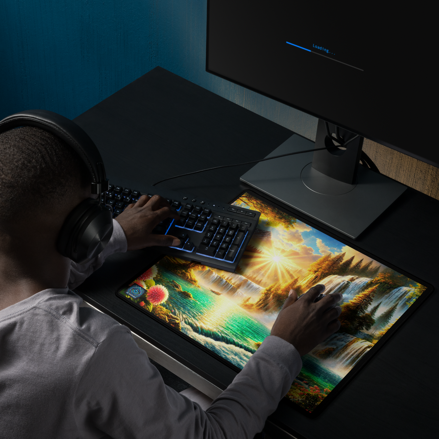 "Sunlit Serenity Gaming Mouse Pad Limited Edition"