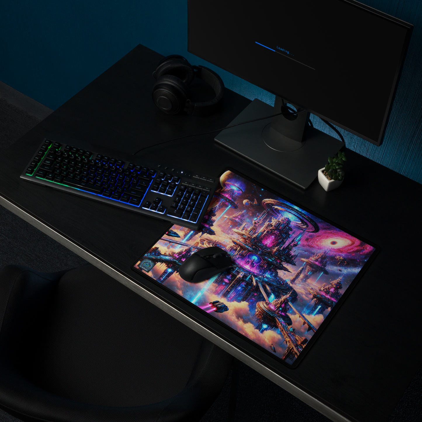 "Celestial Citadel Gaming Mouse Pad Limited Edition"