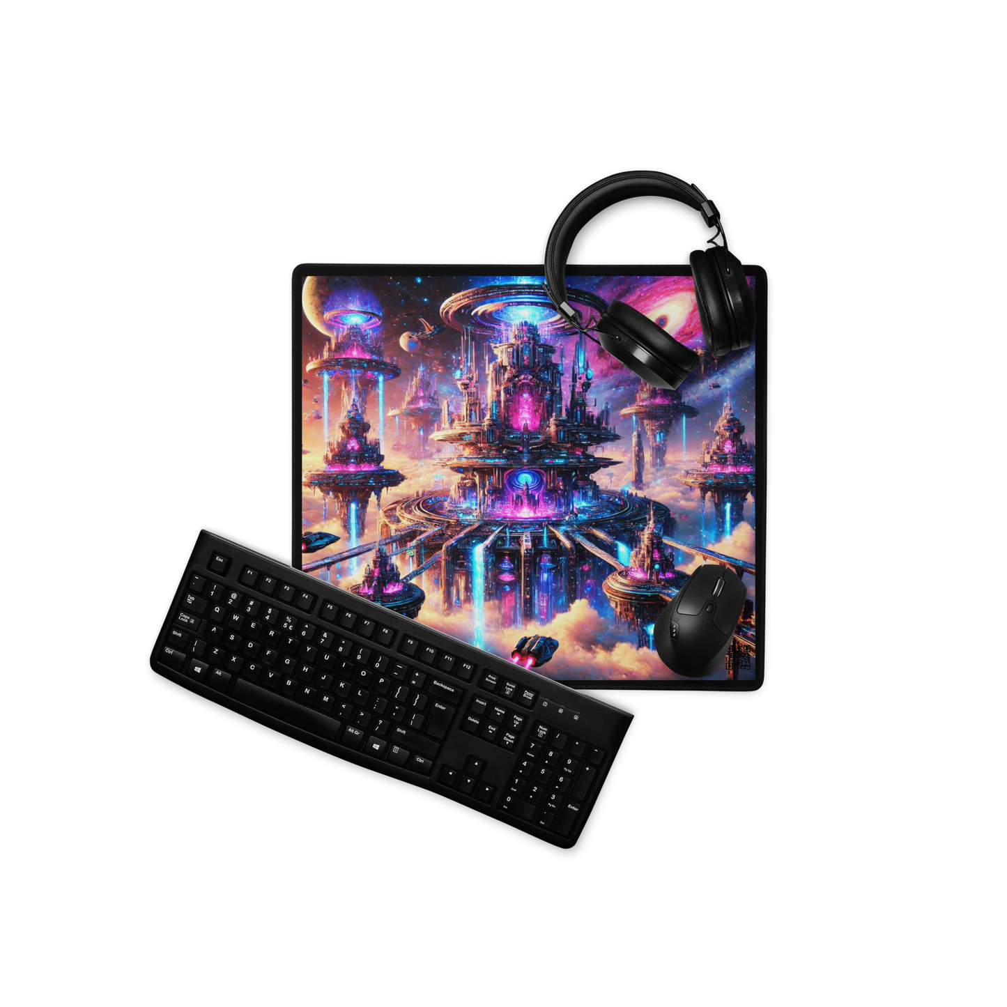 "Celestial Citadel Gaming Mouse Pad Limited Edition"