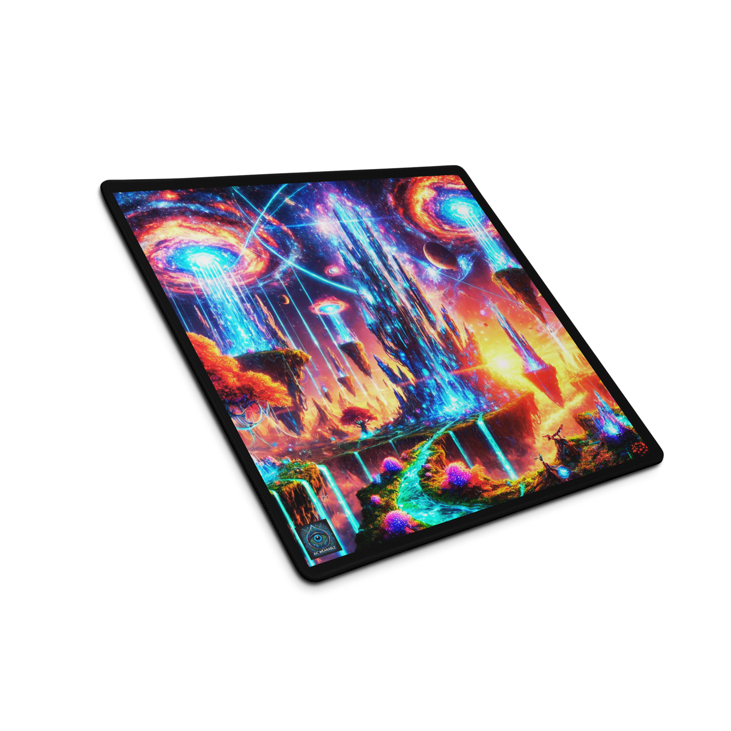 "Galactic Waterfalls Gaming Mouse Pad Limited Edition"