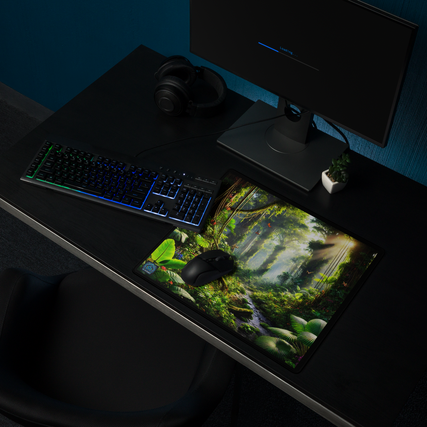 "Enchanted Rainforest 18x16 Gaming Mouse Pad Limited Edition"