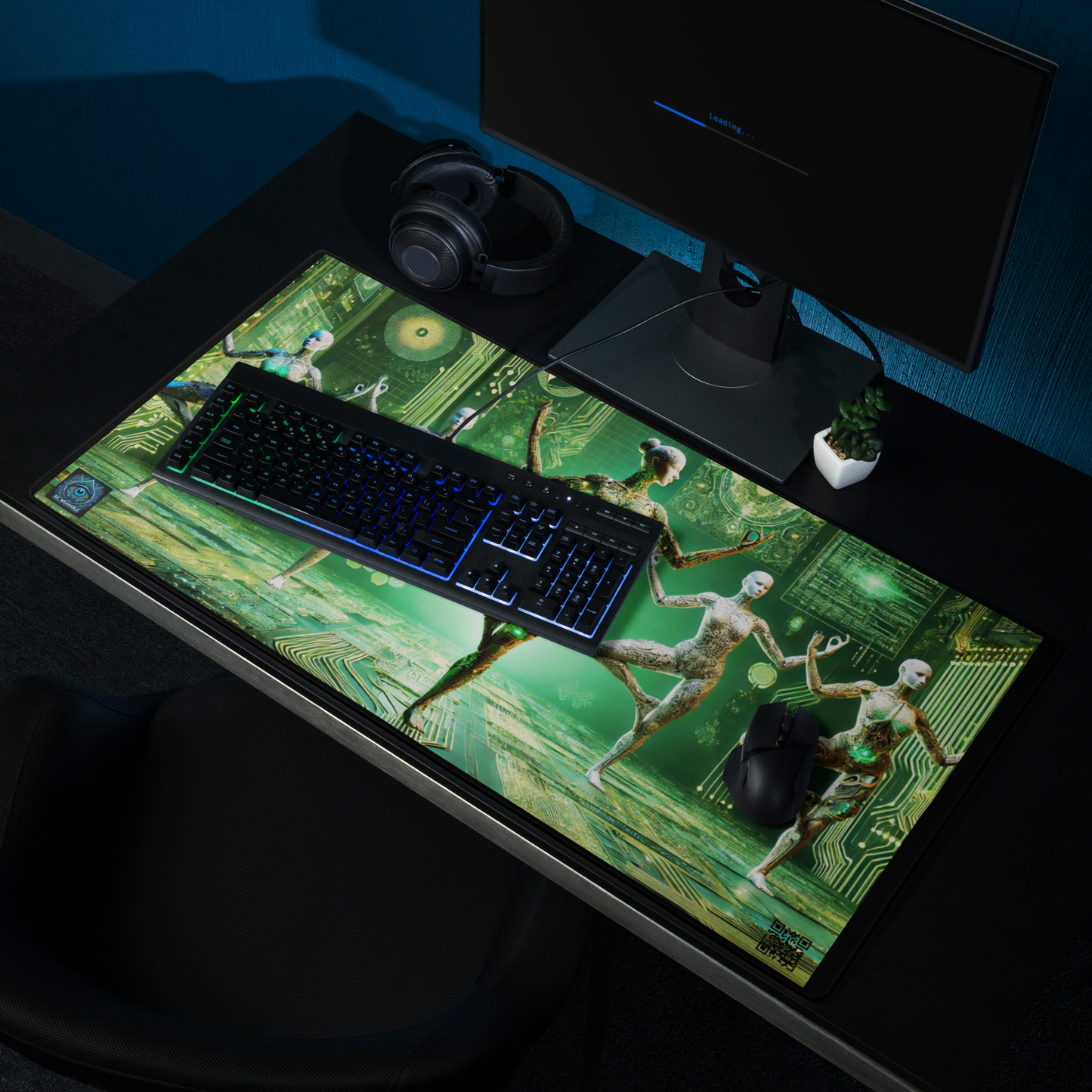 "Circuit Grove - 36x18 Limited Edition Gaming Mouse Pad"