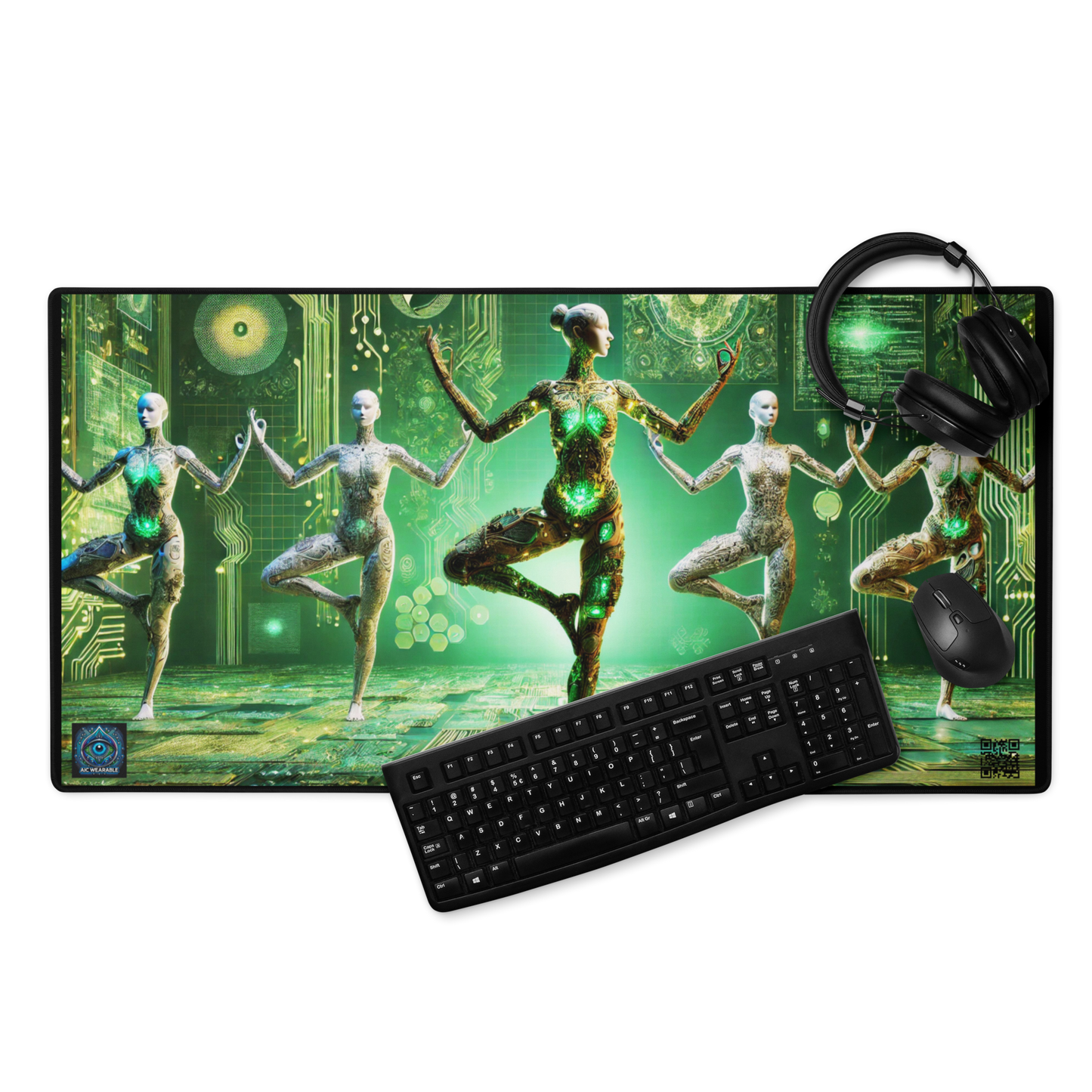 "Circuit Grove - 36x18 Limited Edition Gaming Mouse Pad"