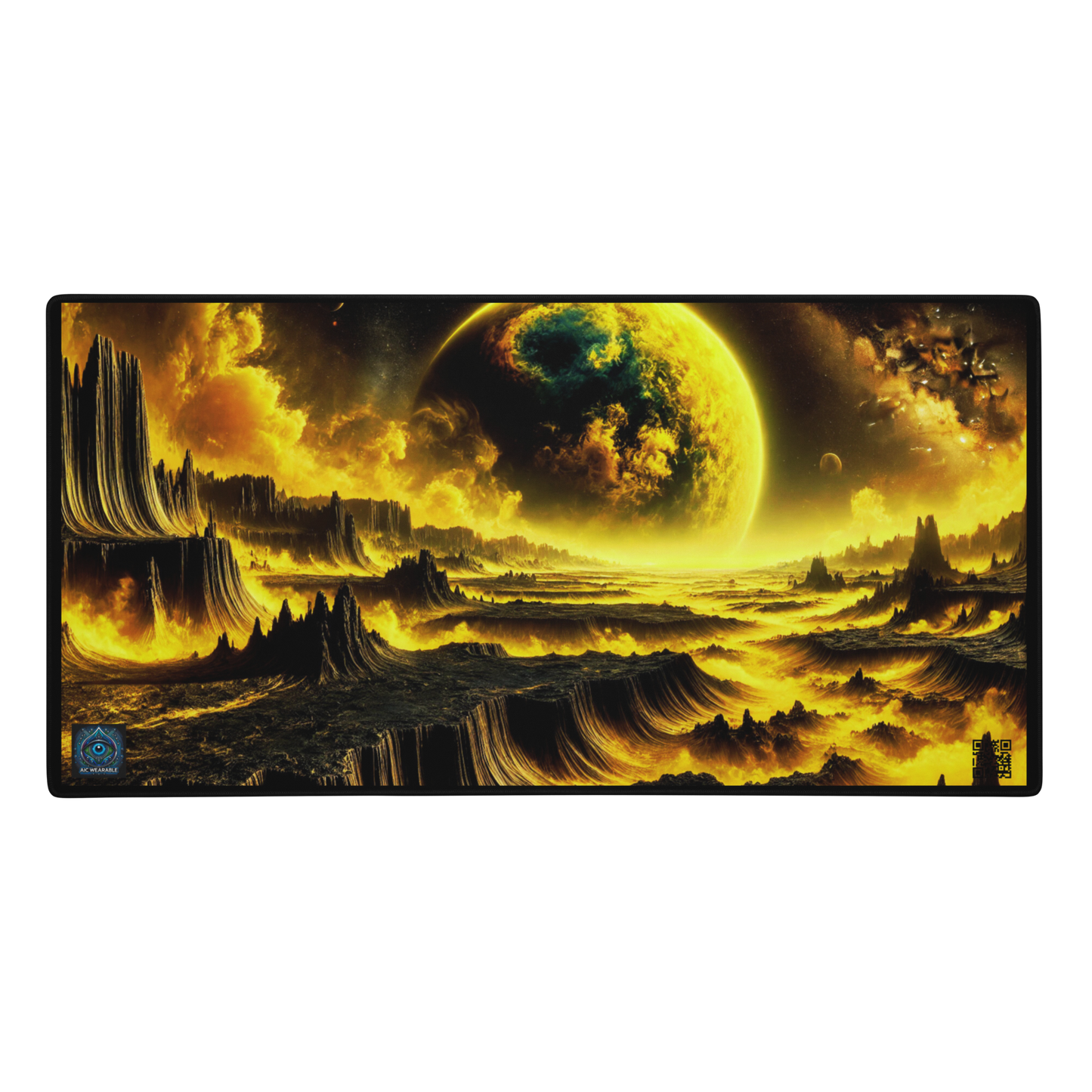 "Volcanic Abyss - 36x18 Limited Edition Gaming Mouse Pad"