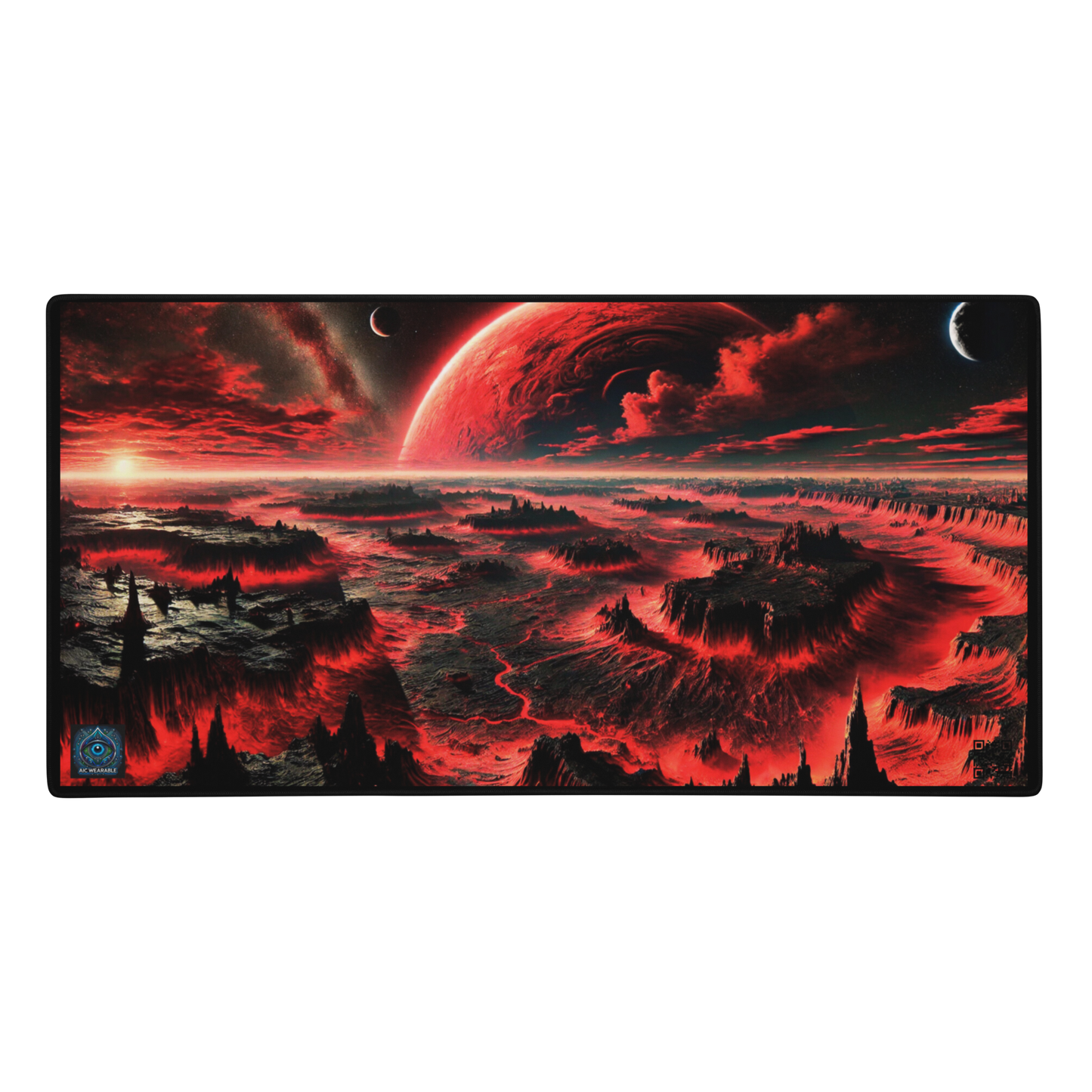 "Inferno's Edge - 36x18 Limited Edition Gaming Mouse Pad"