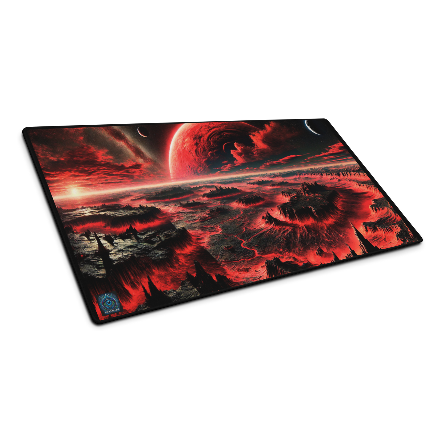 "Inferno's Edge - 36x18 Limited Edition Gaming Mouse Pad"