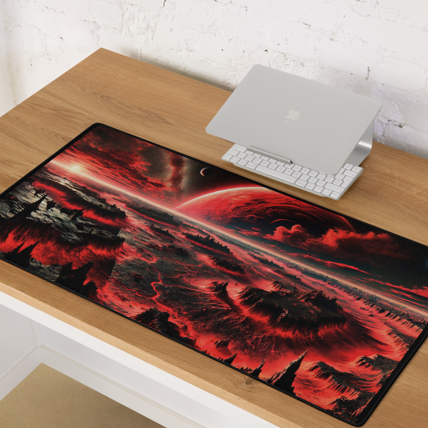 "Inferno's Edge - 36x18 Limited Edition Gaming Mouse Pad"