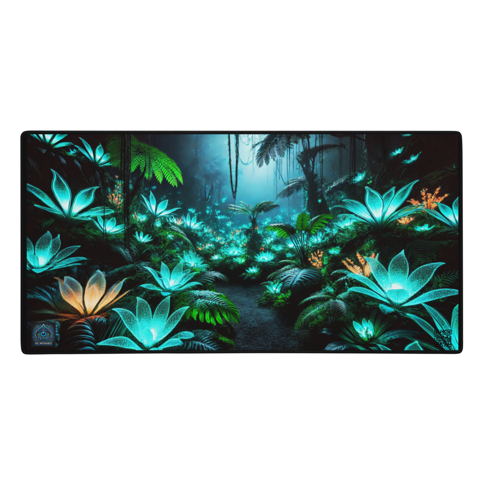 "Luminous Bloom - 36x18 Limited Edition Gaming Mouse Pad"