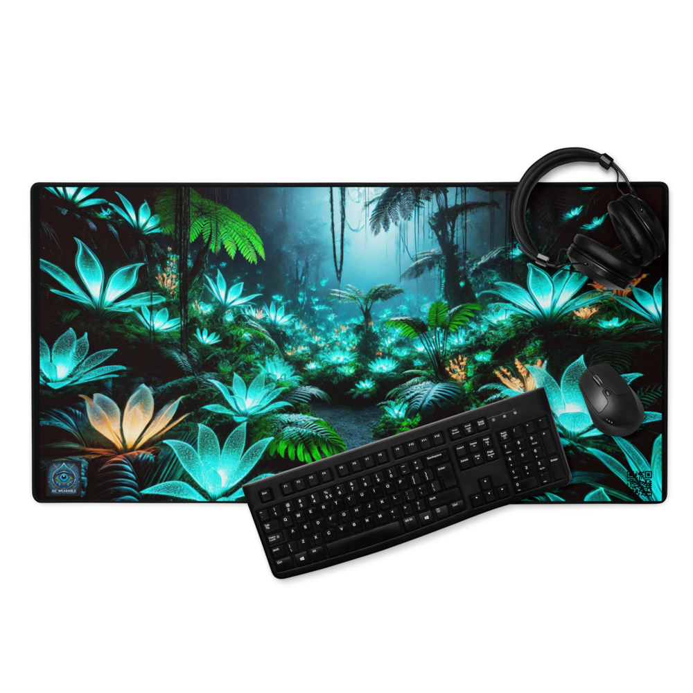 "Luminous Bloom - 36x18 Limited Edition Gaming Mouse Pad"