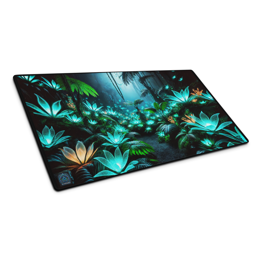 "Luminous Bloom - 36x18 Limited Edition Gaming Mouse Pad"