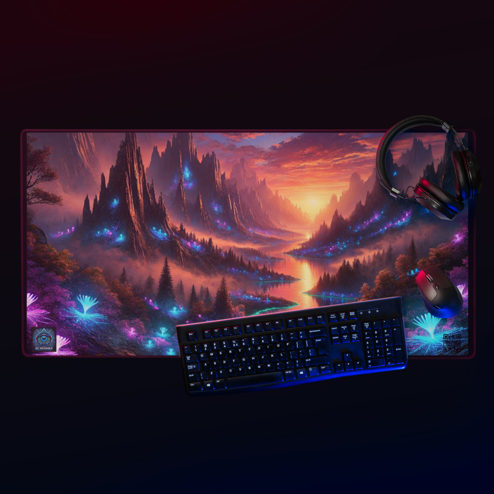 "Enchanted Valley - 36x18 Limited Edition Gaming Mouse Pad"