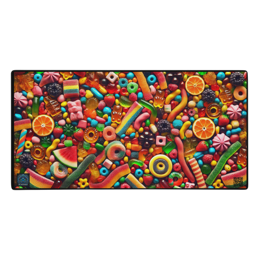 "Candy Crush Chaos - 36x18 Limited Edition Gaming Mouse Pad"