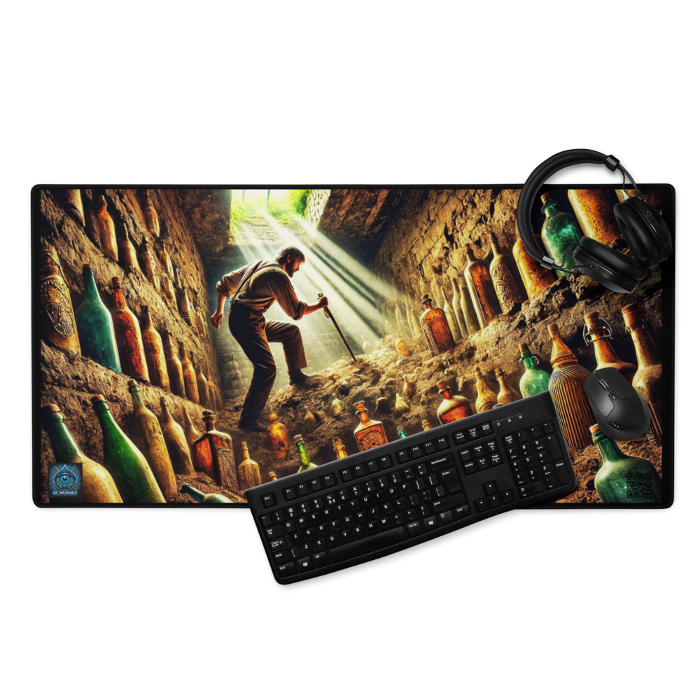 "Treasure Hunter’s Vault - 36x18 Limited Edition Gaming Mouse Pad"