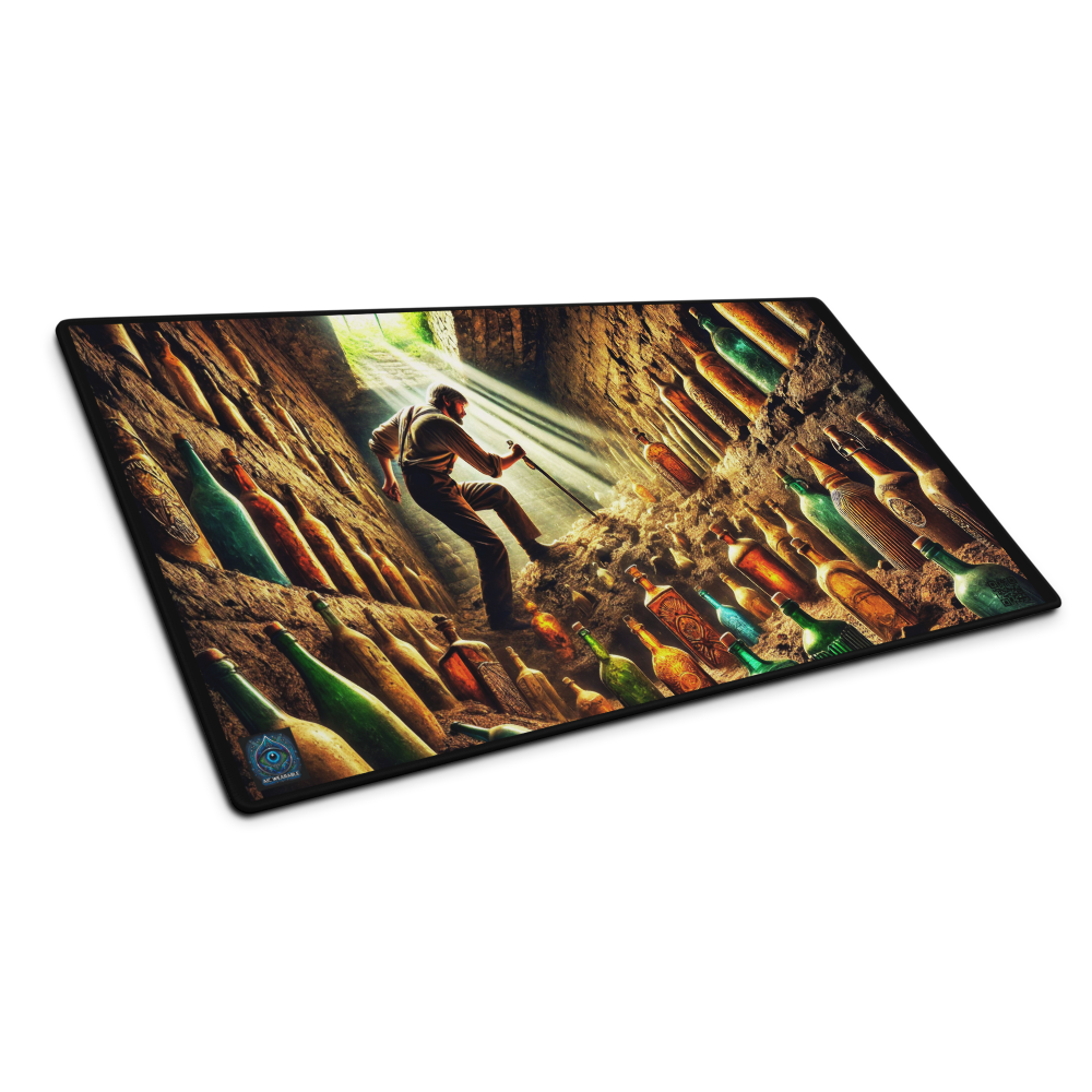 "Treasure Hunter’s Vault - 36x18 Limited Edition Gaming Mouse Pad"