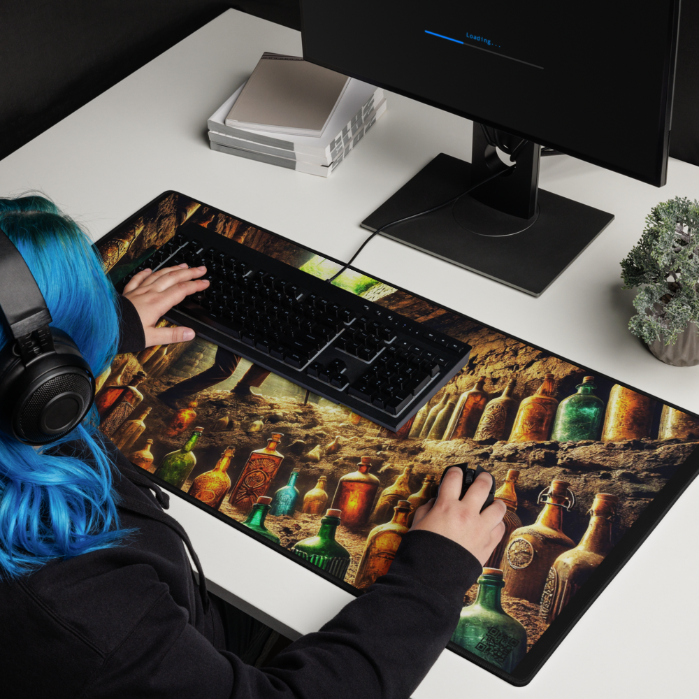 "Treasure Hunter’s Vault - 36x18 Limited Edition Gaming Mouse Pad"