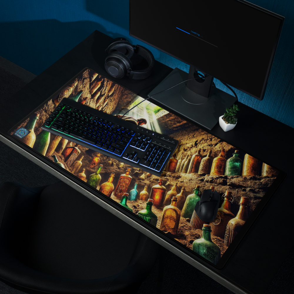 "Treasure Hunter’s Vault - 36x18 Limited Edition Gaming Mouse Pad"