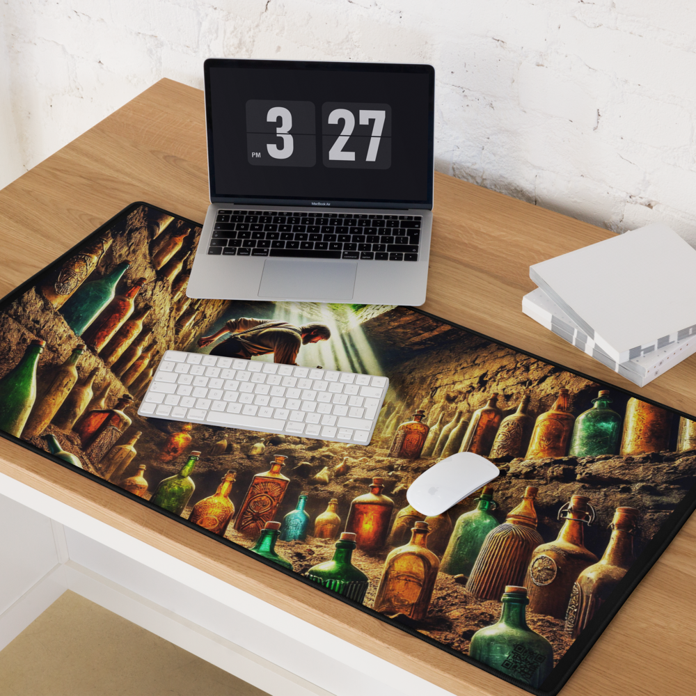 "Treasure Hunter’s Vault - 36x18 Limited Edition Gaming Mouse Pad"