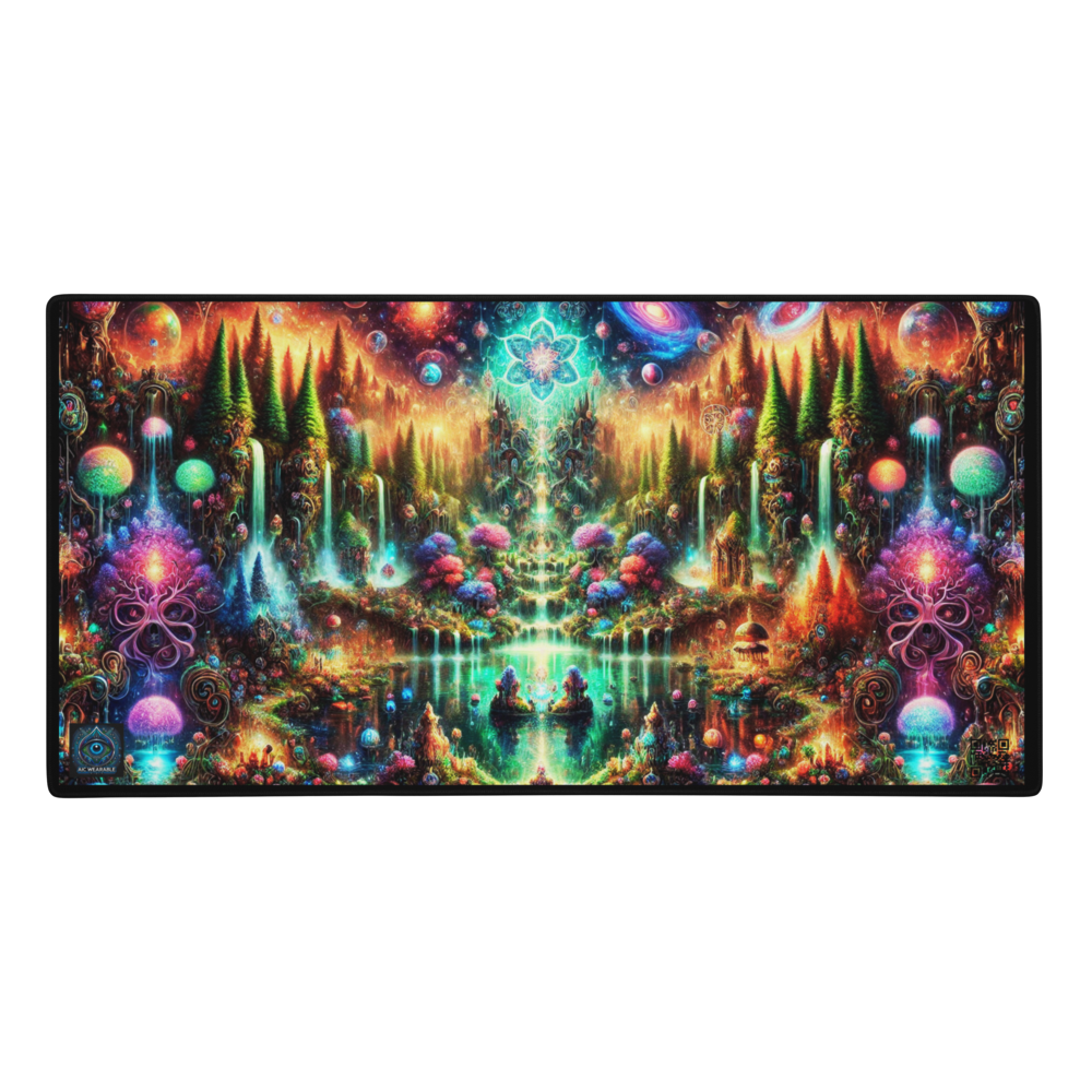 "Celestial Cascade - 36x18 Limited Edition Gaming Mouse Pad"