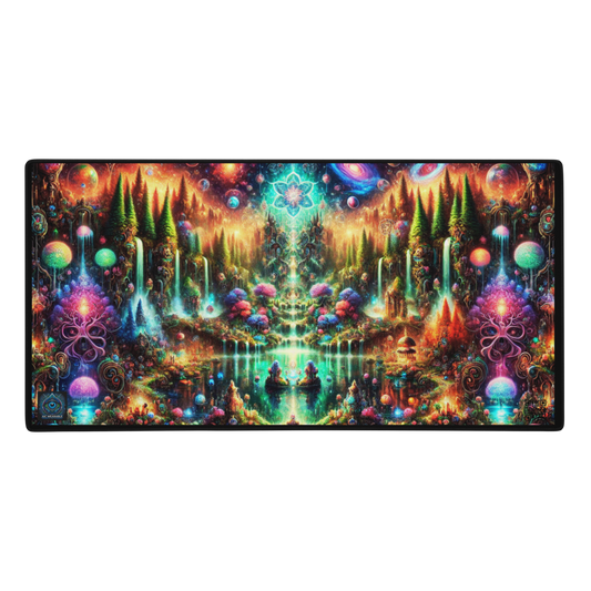 "Celestial Cascade - 36x18 Limited Edition Gaming Mouse Pad"