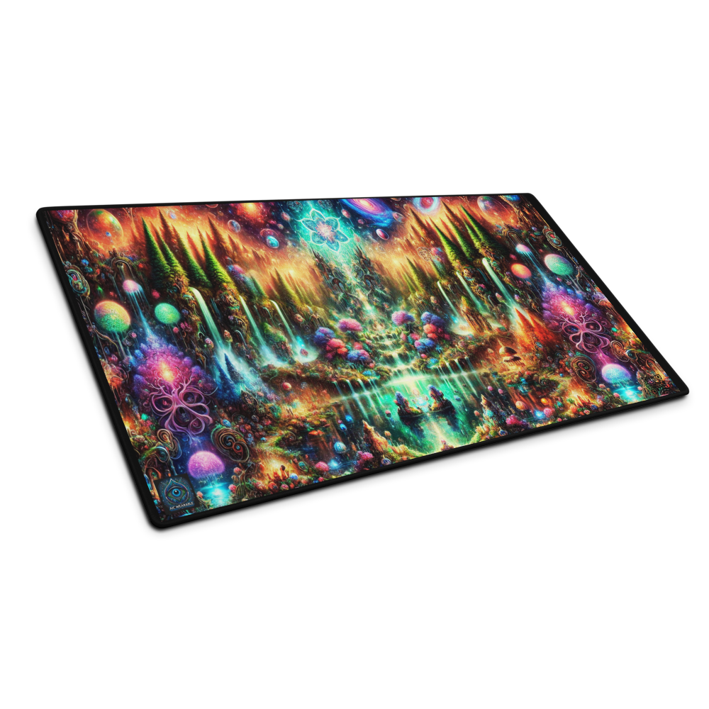 "Celestial Cascade - 36x18 Limited Edition Gaming Mouse Pad"