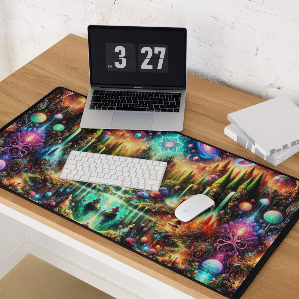 "Celestial Cascade - 36x18 Limited Edition Gaming Mouse Pad"