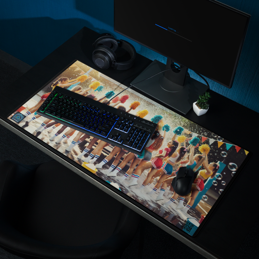 "Cheerful Clean-Up - Limited Edition Gaming Mouse Pad"