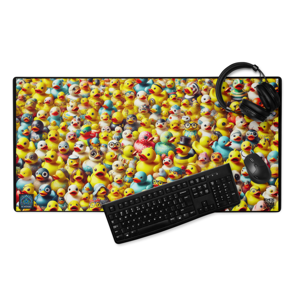 "Ducktopia Delight - Limited Edition Gaming Mouse Pad"