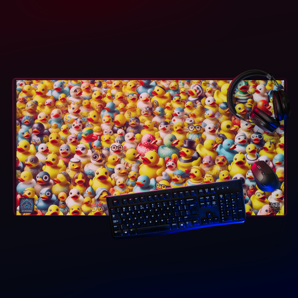 "Ducktopia Delight - Limited Edition Gaming Mouse Pad"