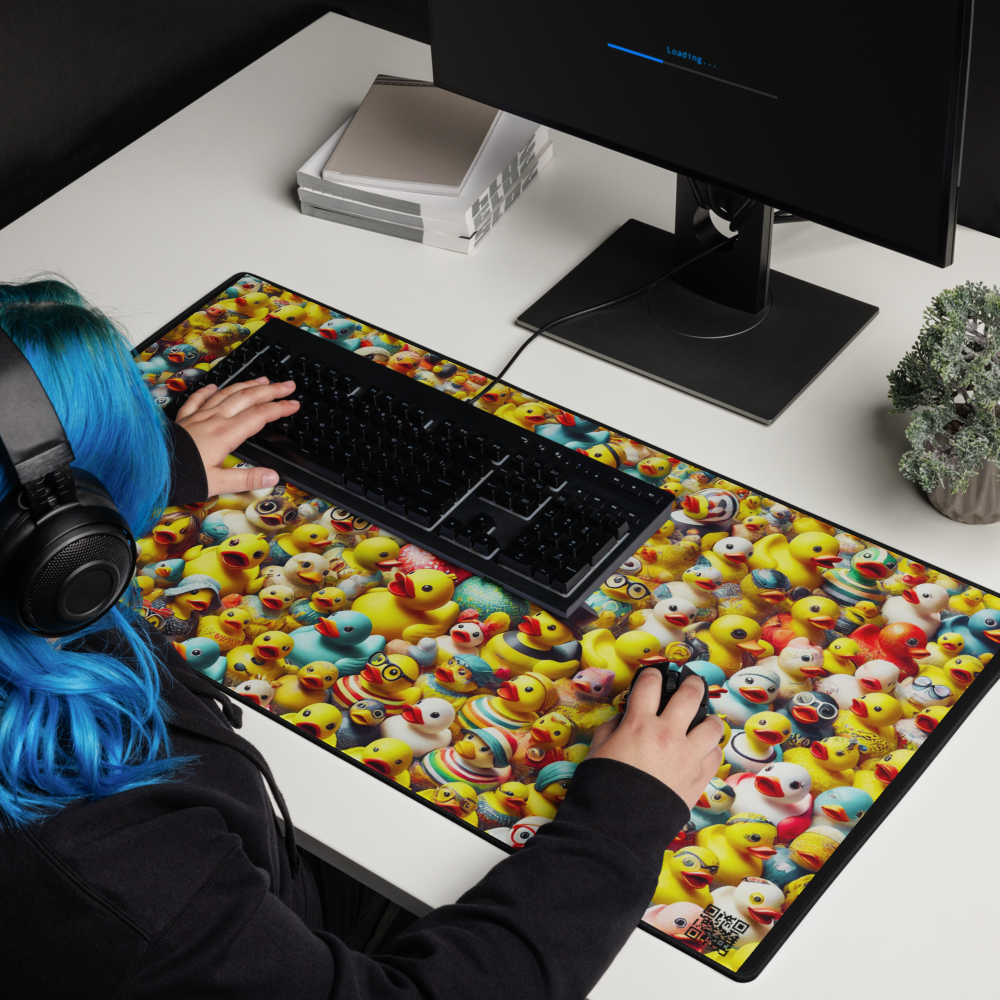 "Ducktopia Delight - Limited Edition Gaming Mouse Pad"