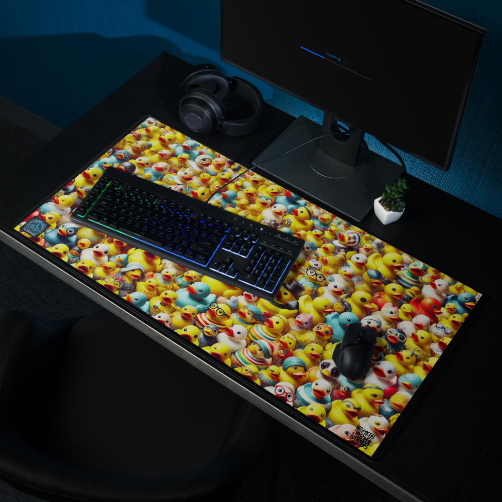 "Ducktopia Delight - Limited Edition Gaming Mouse Pad"