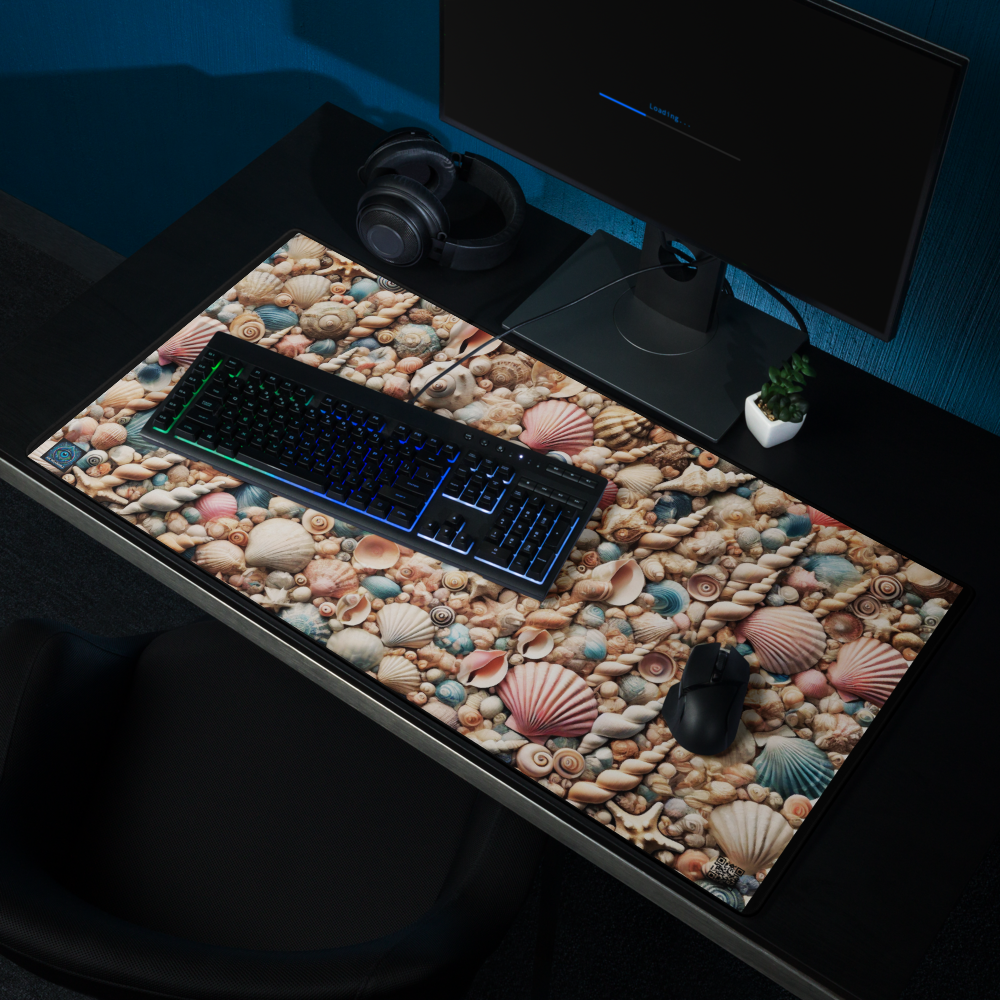 "Seashell Symphony - Limited Edition 36x18 Gaming Mousepad"