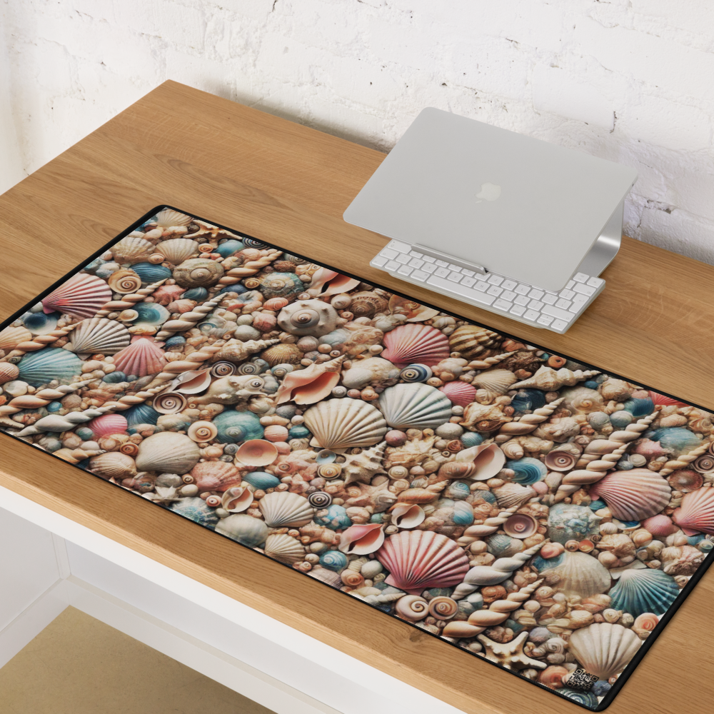 "Seashell Symphony - Limited Edition 36x18 Gaming Mousepad"