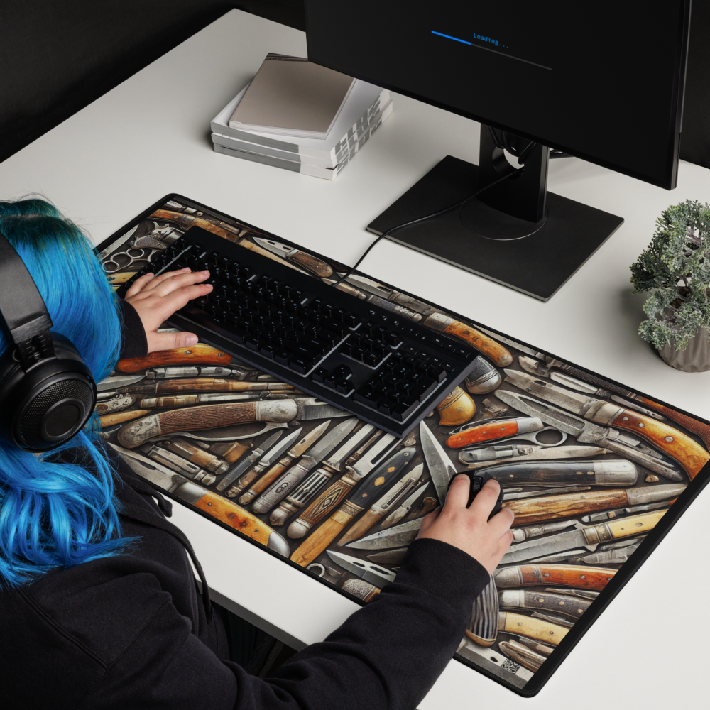 "Vintage Blade Collection - Limited Edition Gaming Mouse Pad"