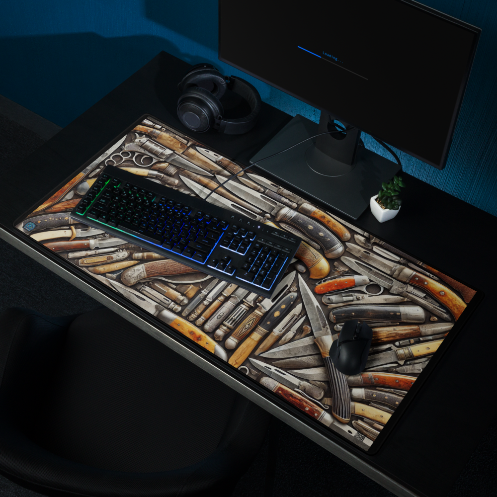 "Vintage Blade Collection - Limited Edition Gaming Mouse Pad"