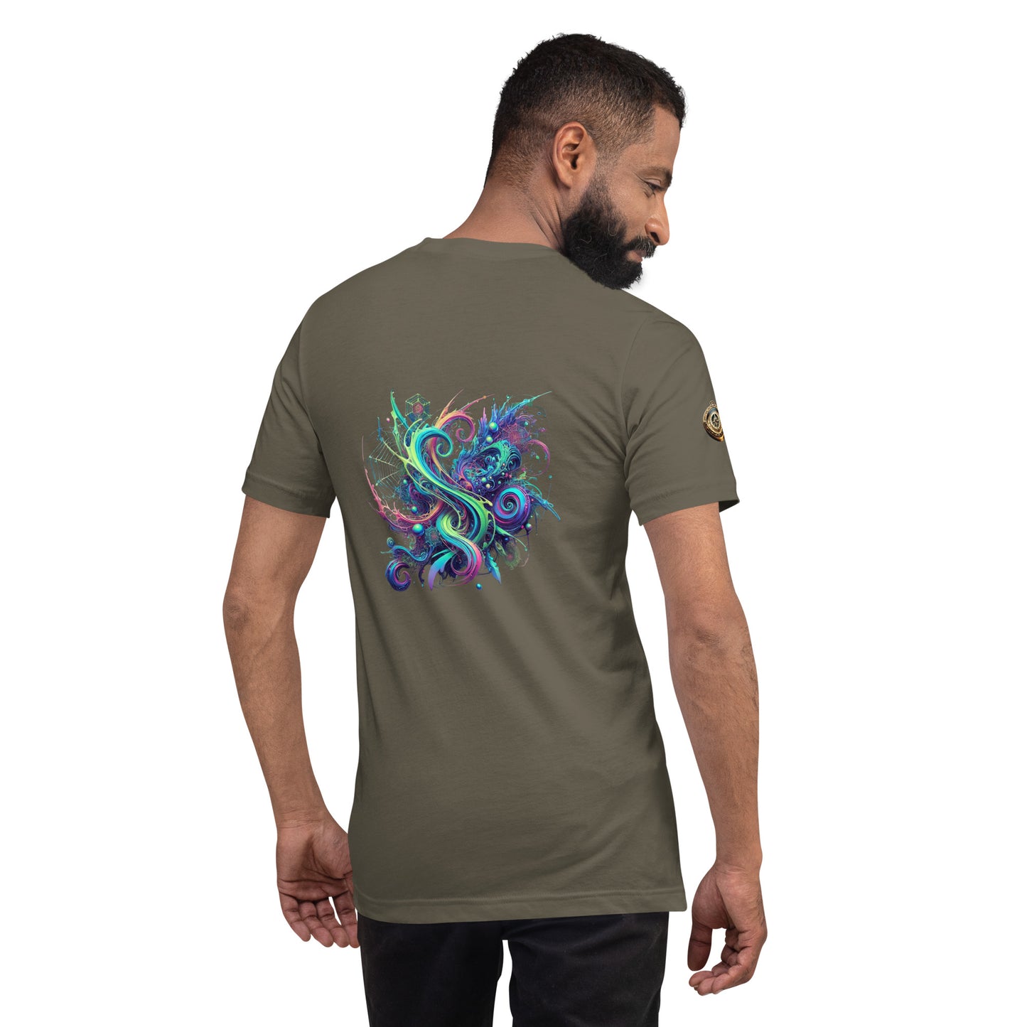 "Psychedelic Dreamscape - Vibrant Swirls Limited Edition T-Shirt"