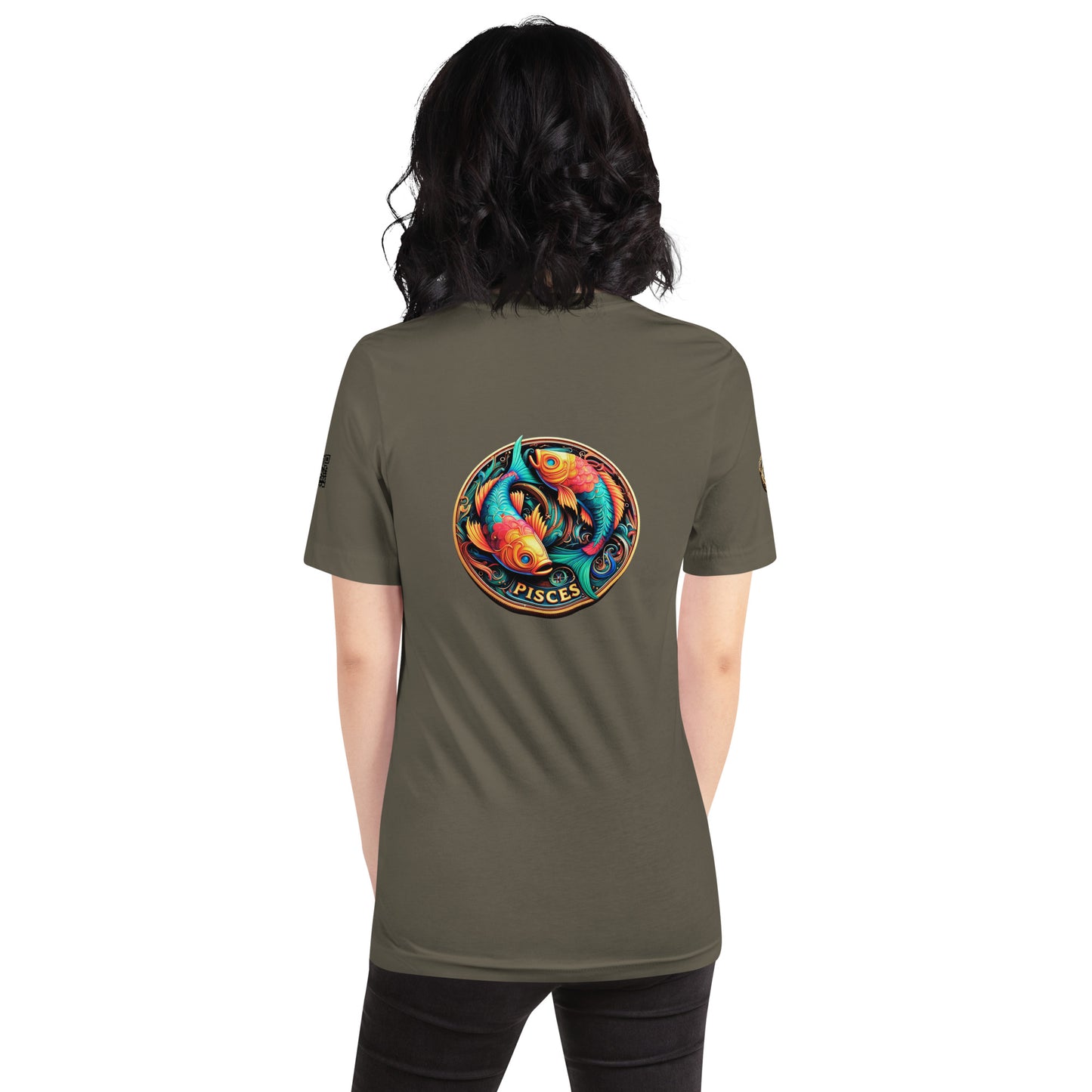 "Pisces Zodiac Coin - Dreamlike Duality Limited Edition T-Shirt"