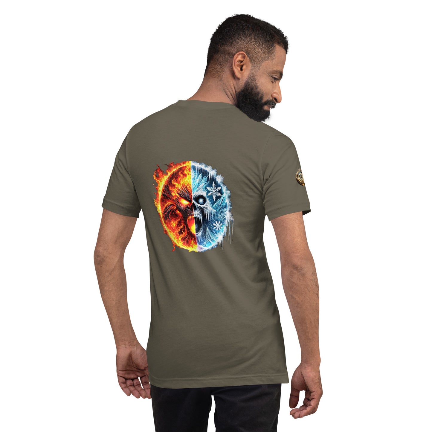 "Elemental Rage: Fire and Ice - Limited Edition T-Shirt"