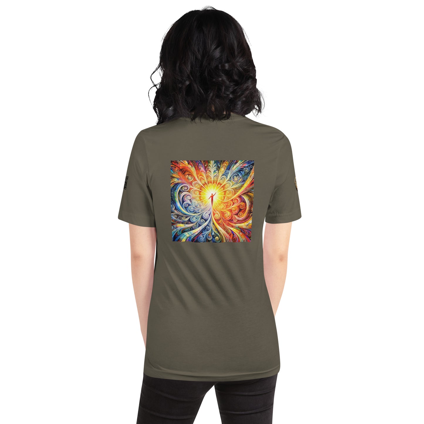 "Awakening Light - Vibrant Energy T-Shirt"