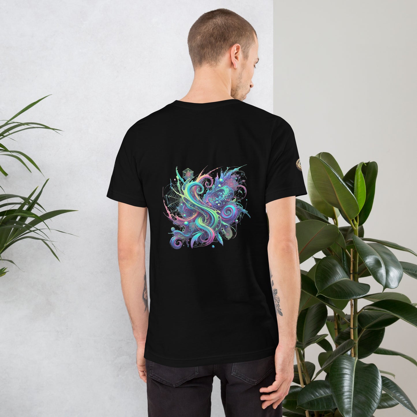 "Psychedelic Dreamscape - Vibrant Swirls Limited Edition T-Shirt"