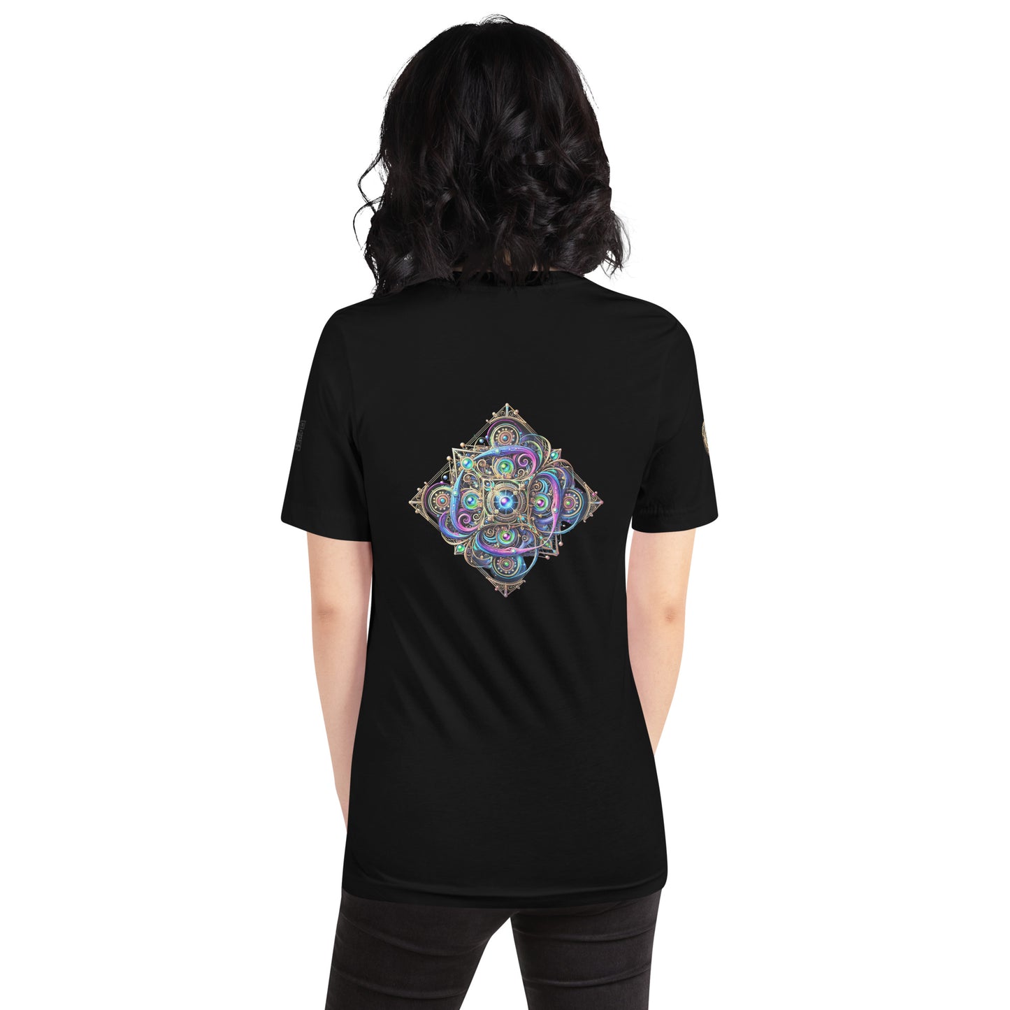 "Cosmic Mandala - Intricate Geometric Art Limited Edition T-Shirt"