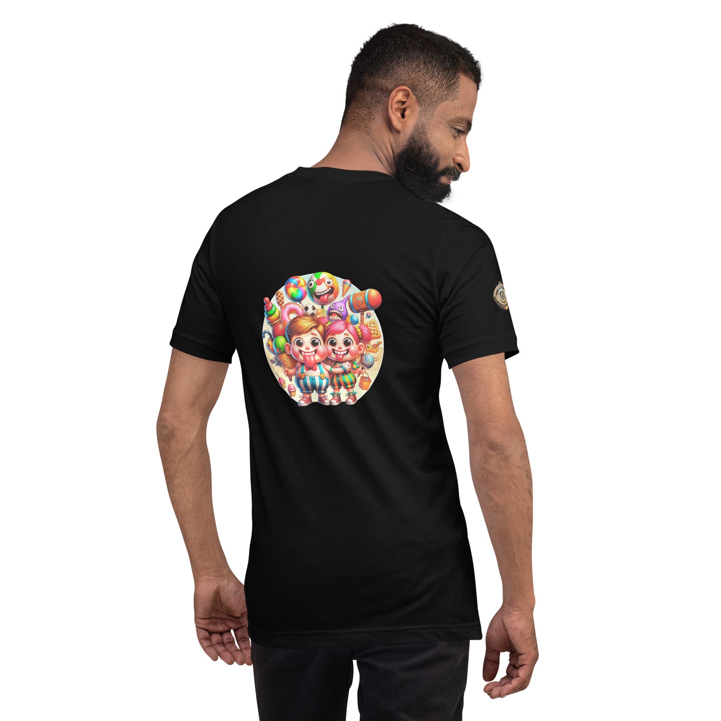 "Candy Chaos - Fun Cartoon Duo Limited Edition T-Shirt"